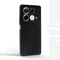 Чехол-накладка для смартфона Infinix Note 40 4G, противоударный, силиконовый, термополиуретановый (ТПУ), с защитой камеры и корпуса, черный, защита всего корпуса, ArmorStandart (ARM73944) - мініатюра 2