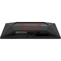 Монітор TFT 23.8" AOC 24G4HRE, Fast IPS, 200Гц, 2хHDMI, DP, колонки, чорно-червоний - мініатюра 8