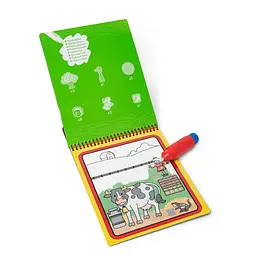Водна розмальовка з ручкою Melissa & Doug Water WOW Ферма (SM93200/6074888) - мініатюра 2
