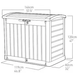 Ящик для інструменту Keter Store-It-Out Arc 1200 л. - мініатюра 6