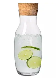 Графин Krosno Pure, скло, 1 л (792491) - мініатюра 2