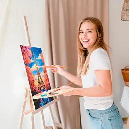 Картина за номерами «Ейфелева вежа» - мініатюра 5