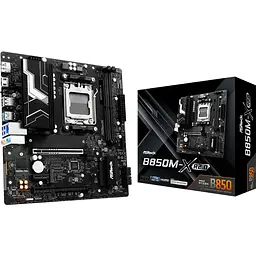 Материнська плата ASRock B850M-X R2.0 (AM5/B850, 2xDDR5, PCIex16, HDMI/DP, 4xSATA,2xM.2, 2.5GLan, mATX) - мініатюра 5