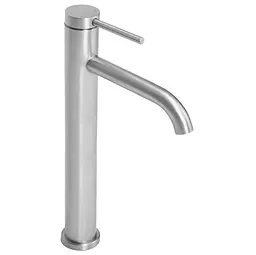 Змішувач для умивальника Rea Clif nickel brushed високий REA-B5330, Никель