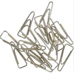 Скріпки канцелярські Buromax 25мм, nickel-plated, triangular, 100шт (BM.5007) - мініатюра 2