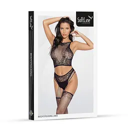 Бодістокінг SoftLine 2083, One Size (чорний) - мініатюра 3