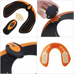 Тренажер для тренування м'язів сідниць професійний EMS HIPS TRAINER Electrical Muscle Stimulation міостимулятор з пультом - мініатюра 6
