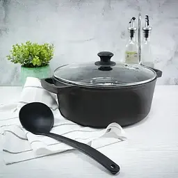 Каструля чавунна Brizoll Casserole P-4L-6 4л 24 см - мініатюра 8