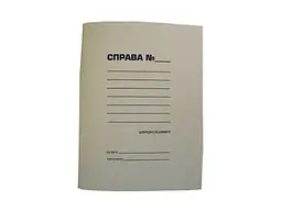 Папка BUROMAX - швидкозшивач СПРАВА, А4, картон 0,35 мм BM.3334