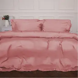 Простирадло на гумці MirSon Tencel №02 Pink 100х200 см (2200009368844)
