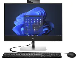 Комп'ютер персональний HP моноблок ProOne 440-G9 23.8 'FHD IPS AG Intel i5-12500T 8GB F512GB UMA WiFi кл+м 3р DOS чорний (6D3W7EA)