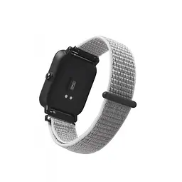 Нейлоновий ремінець Primo для годинника Xiaomi Huami Amazfit Sport SmartWatch White - мініатюра 2