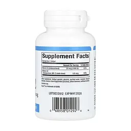 Vitamin D3 & K2 25 mcg (1000 IU) & 120 mcg - 120 softgels - мініатюра 2