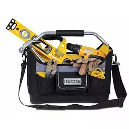 Сумка для інструментів Stanley Basic Open Tote відкрита 16" (1-96-182) - мініатюра 1