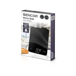 Ваги кухонні Sencor SKS7700BK - мініатюра 5