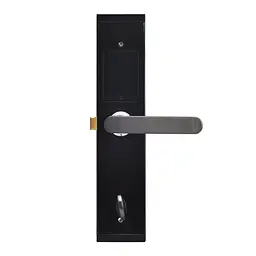 Замок біометричний автономний Trinix TRL-5104BTF Black Left з Bluetooth, зчитувачем відбитків пальців і карт Mifare (65-00015) - мініатюра 4