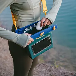 Водонепроникна сумка Naturehike CNK2300BS016 2.6 л темно-зелена - мініатюра 4