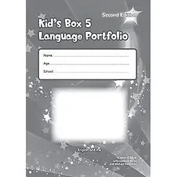 Kid's Box Second edition 5 Language Portfolio