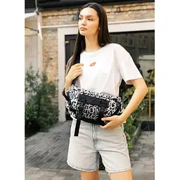 Велика жіноча поясна сумка бананка Sambag 38х21 см sum0027233