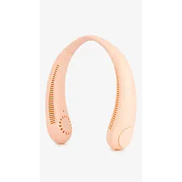 Портативний вентилятор на шию Bladeless Neck Cooler Рожевий