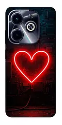 Чохол Demsky Яскраве серце для Infinix Hot 40i