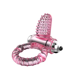 Ерекційне кільце Sweet Vibration Ring рожеве - мініатюра 4