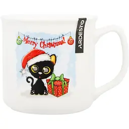 Чашка Ardesto Merry Christmas порцелянова 360 мл в асортименті (AR3060AS) - мініатюра 3