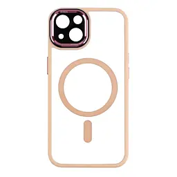 Чохол Creative TPU PC Metal Calais MagSafe Apple iPhone 15 Pink