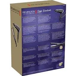 Фен+Стайлер Remington Style Essentials Giftset випрямляч D3016GP - мініатюра 10