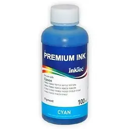 Чорнило InkTec Epson C79/91 Т26/27 ТХ106/117 S22/SX130/420 Cyan Pigment (E0013-100MC)