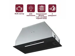Витяжка вбудована Prime Technics PVBI 10061 B - мініатюра 2