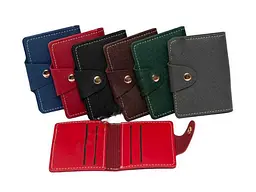 Обкладинка для паспорту Silver Style М0266 на кнопці, шкірозамінник, 7.5x10см, 21гр