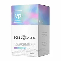 Комплекс для Підтримки Здоров’я Кісток та Кардіо Системи Bones2Cardio - 60 капсул