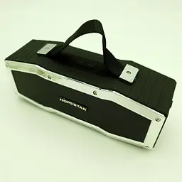 Бездротова акумуляторна колонка Bluetooth акустика FM MP3 AUX USB Hopestar A9 чорний
