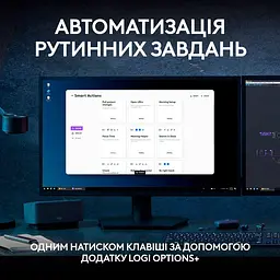 Клавіатура Logitech MX Keys S Wireless Plus Palmrest Graphite (920-011589) - мініатюра 3