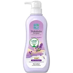 Крем-гель для душу Lion Shokubutsu Softening Lavender Hokkaido Milk 500мл