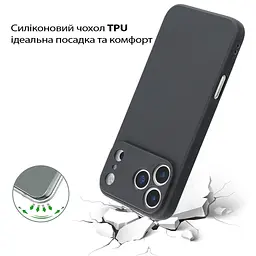 Чохол до мобільного телефона BeCover Apple iPhone 17 Pro Black (713760) - мініатюра 4