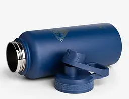 Пляшка для води Smartshake Bohtal Insulated Sports Bottle 960 ml/32 oz Blue Superman металева з подвійною вакуумною ізоляцією (11292501) - мініатюра 3