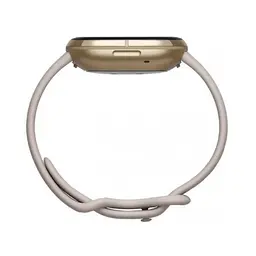 Смарт-годинник Fitbit Sense Lunar White/Soft Gold Stainless Steel (FB512GLWT) - мініатюра 3