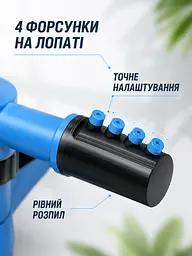 Автоматичний розпилювач води для поливу газонів 360° синій (49676178) - мініатюра 6