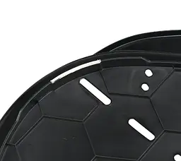 Пластиковий лежак для собак і котів Ferplast Siesta Deluxe 10 чорний 93,5×68×28,5 см 70210917 - мініатюра 3