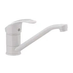 Змішувач для кухні Haiba Mars 004 white HB0247 Білий матовий