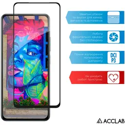Скло захисне ACCLAB Full Glue Realme C67 Black (1283126590078) - мініатюра 5