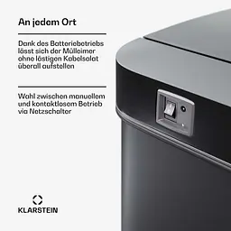 Відро для сміття Klarstein Mülleimer 50 л (10046162) - мініатюра 3