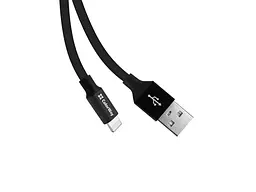 Кабель ColorWay USB to Apple Lightning 2.4А 0,25m Black (CW-CBUL048-BK) - мініатюра 3