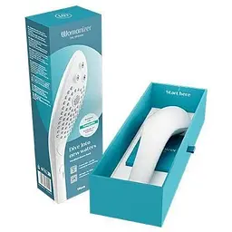 Насадка-стимулятор для душу 2 в 1 Womanizer Wave White - мініатюра 6