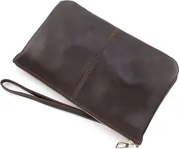 Шкіряний чоловічий клатч GRANDE PELLE 26х16х3 см sum0023820 - мініатюра 5
