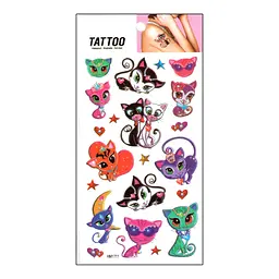 Тимчасове татуювання Cats Tattoo 1020-HM1711