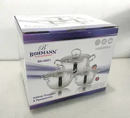 Набір посуду Bohmann BH 0601 6 предметів - мініатюра 10