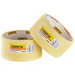 Стрічка малярна Unifix 48 мм x 20 м жовта (в упаковці 6 шт.)